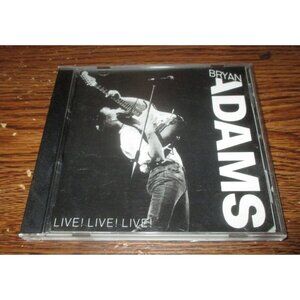 Bryan Adams - Live! Live! Live! (CD, 1988, A & M Records)
